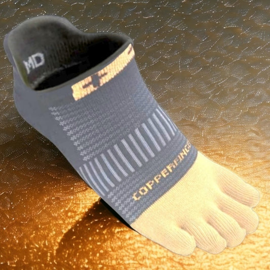 COES Copperfinger antifungal socks as part of a regime to prevent the recurrence of fungal infections in the feet.